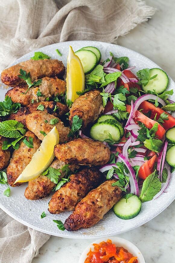 Cevapcici z mielonego mięsa
