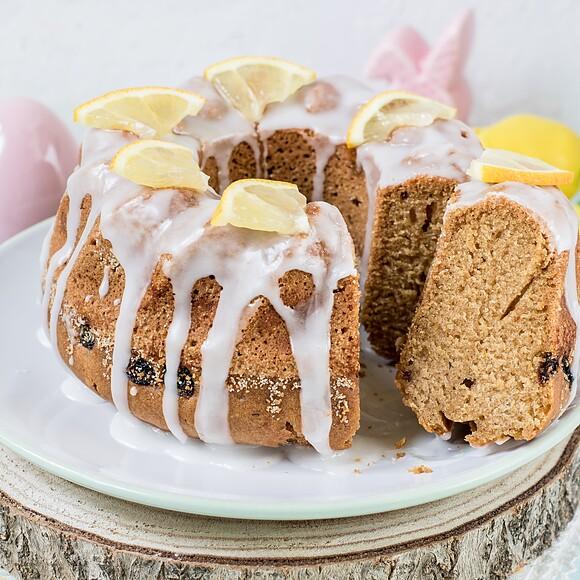 Babka z herbatą, cytryną i imbirem