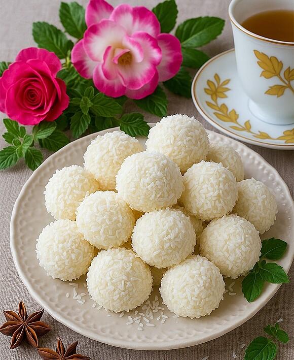 Domowe pralinki Raffaello