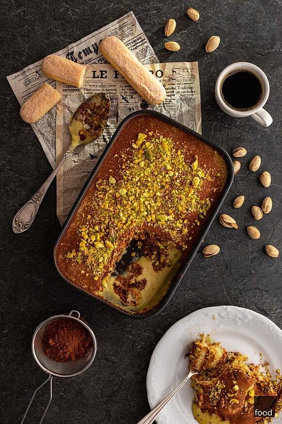 Pistacjowe tiramisu