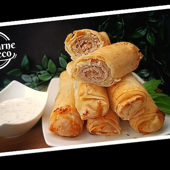 Polędwiczka wieprzowa w cieście filo z urządzenia airfryer
