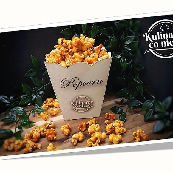 Popcorn w słonym karmelu