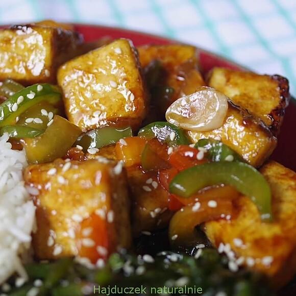 Tofu smażone po koreańsku