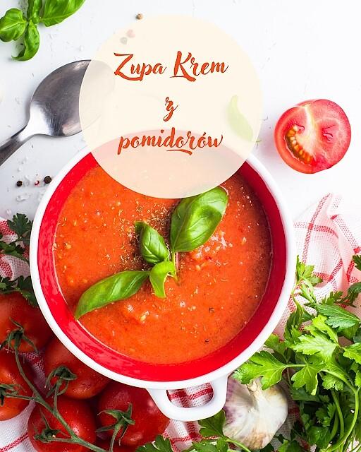 Zupa krem z pomidorów i marchewki