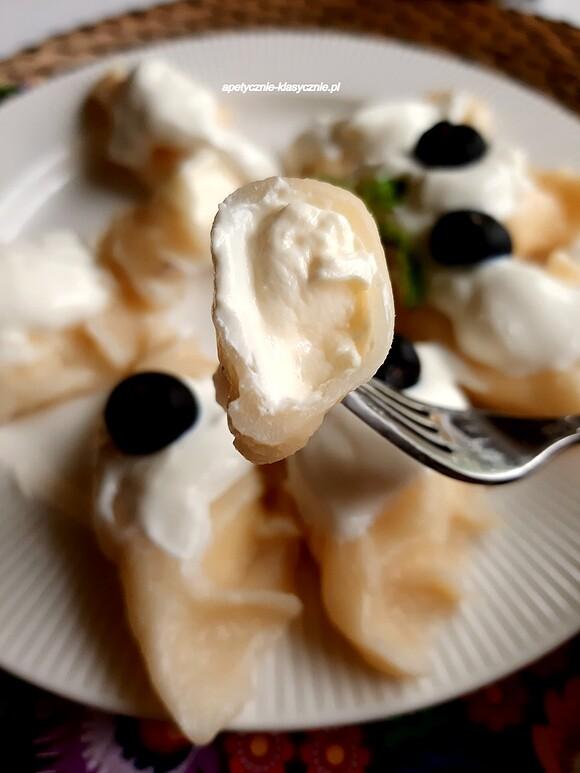 Pierogi z twarogiem sernikowym