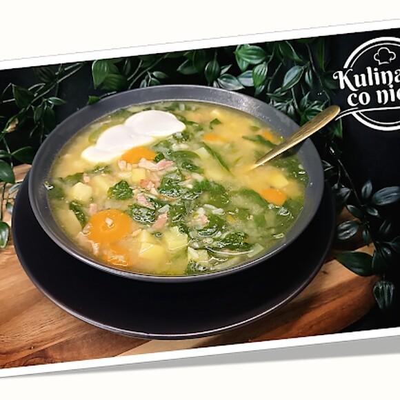 Zupa szpinakowa w multicookerze Tefal Cook4me
