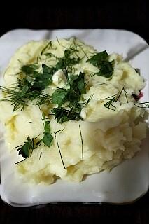 Klasyczne kremowe puree ziemniaczane