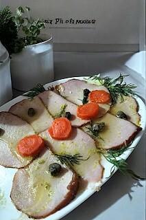 Wędzony schab w galarecie