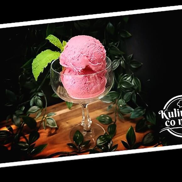 Gelato malinowe