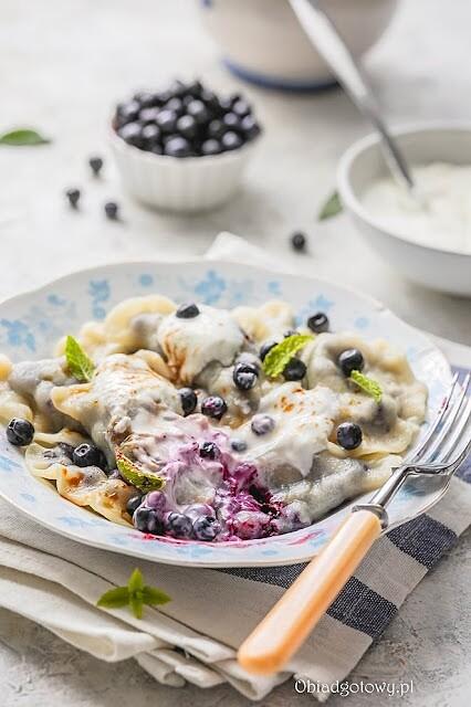 Najlepsze pierogi z jagodami