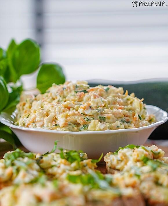 Pasta kanapkowa z cukinii i marchewki