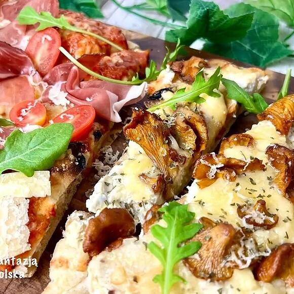 Pinsa w dwóch wersjach – lekka, chrupiąca alternatywa dla pizzy