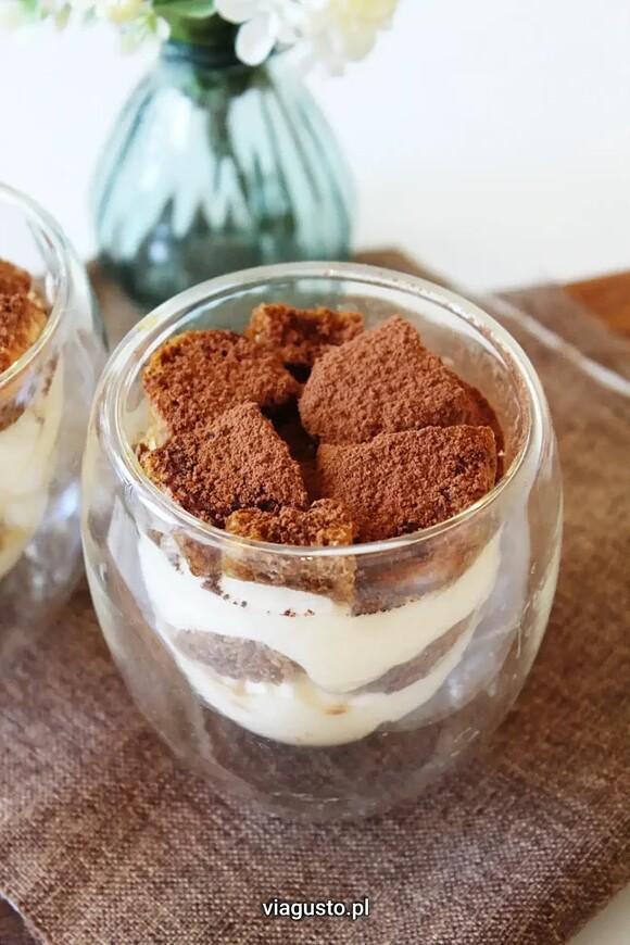 Tiramisu w szklance