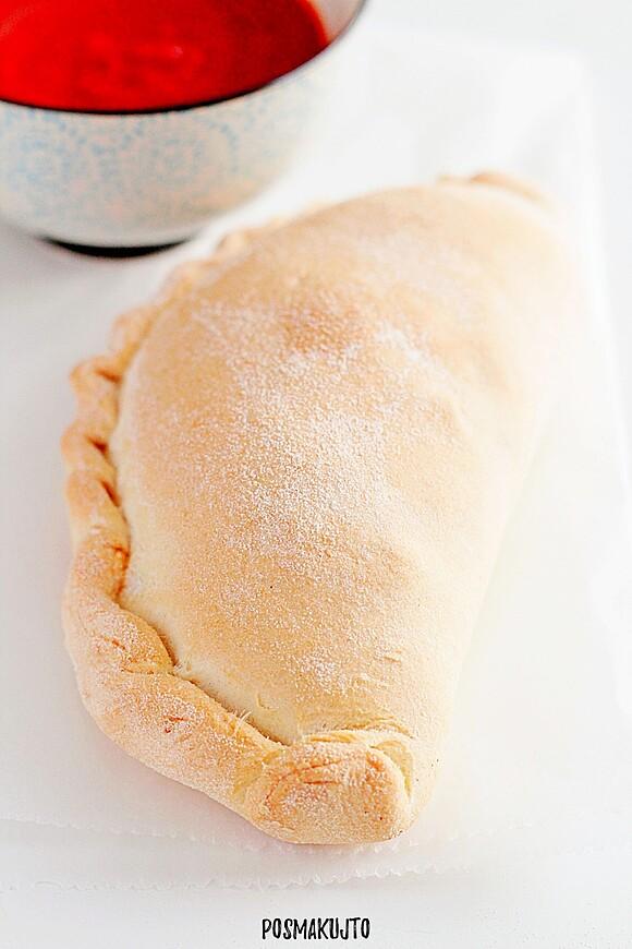 Calzone z ciasta na pizzę