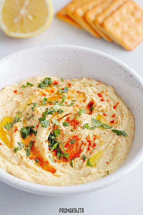 Hummus z ciecierzycy z tahini