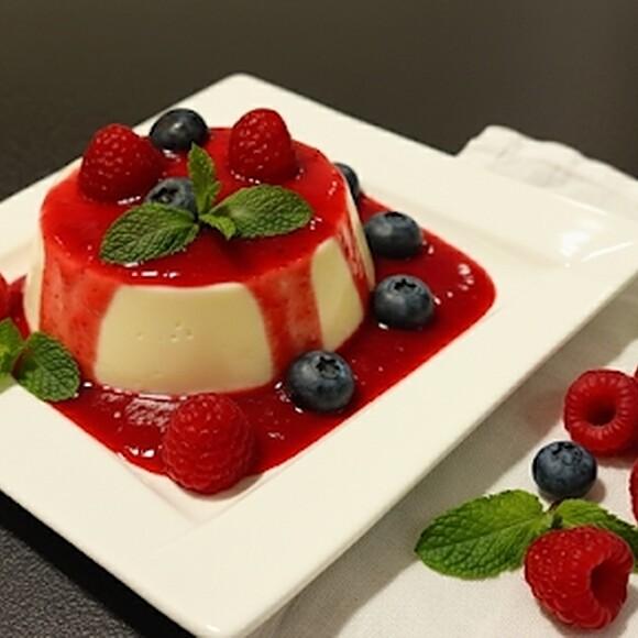 Karmelowa panna cotta