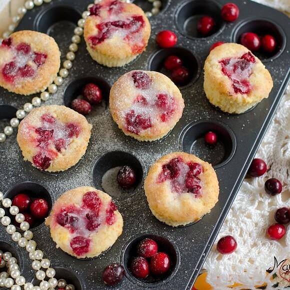 Muffinki z żurawiną