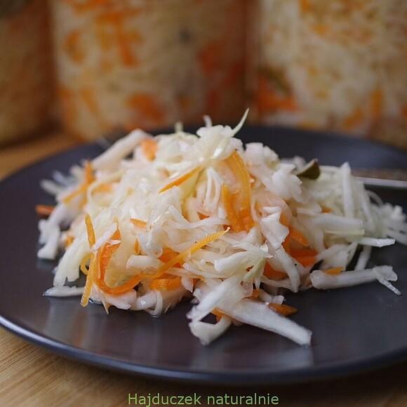 Kapusta krótko marynowana w smaku jak kiszona