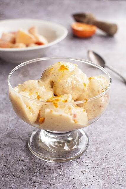 Lody z kaki