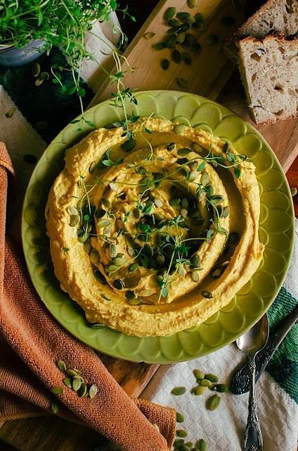 Dip z dyni z serem feta