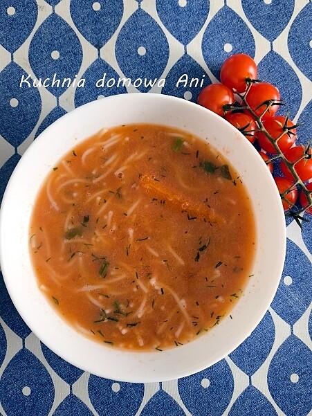 Zupa pomidorowa na rosole