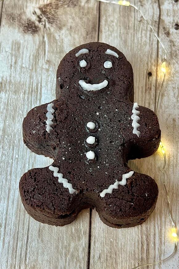 Pan Ciastek - wilgotne brownie w formie ludzika