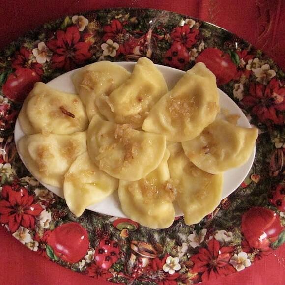 Pierogi wigilijne w dwóch rodzajach