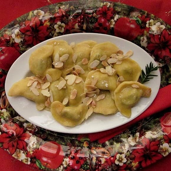 Pierogi wigilijne ze śliwką