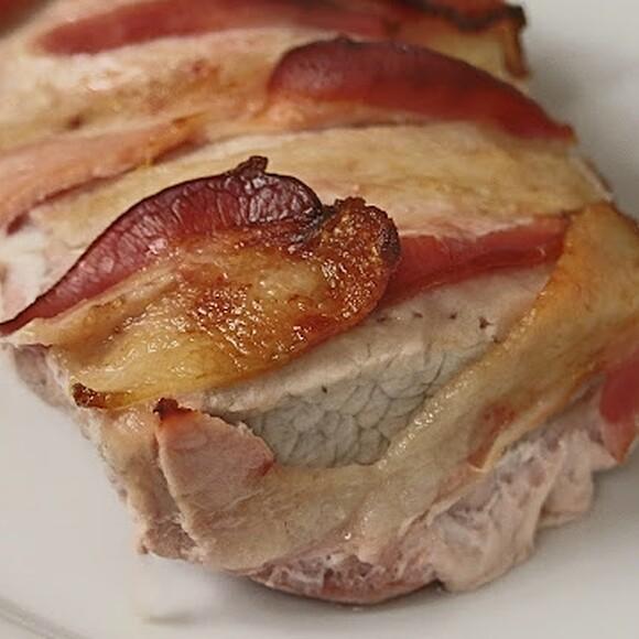 Schab pieczony na domową wędlinę