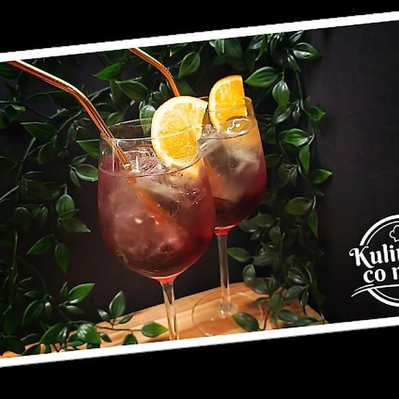 Koktajl gin i rosso spritz