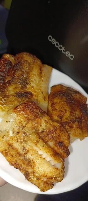 Dietetyczne filety mintaja z airfryer