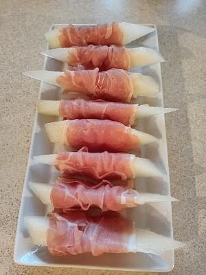 Melon z szynką prosciutto cotto - idealne połączenie