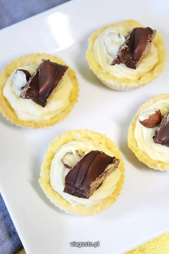 Kruche babeczki kinder bueno