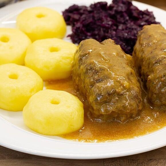 Zrazy wołowe z nadzieniem