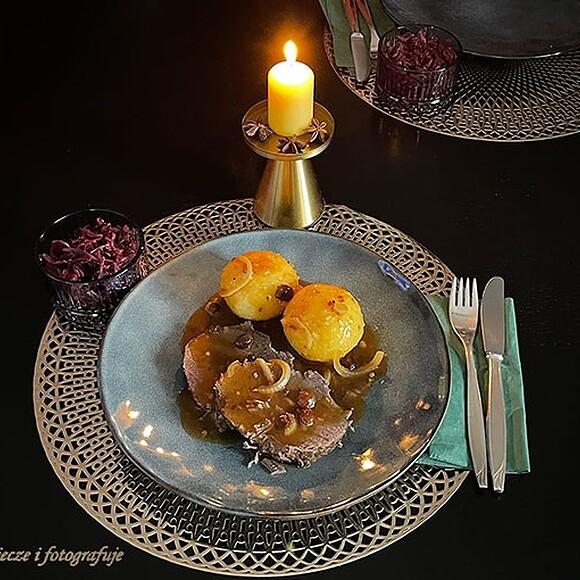 Kwaśna pieczeń Sauerbraten