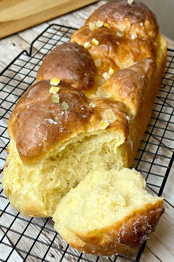 Ciasto pączkowe pieczone w foremce