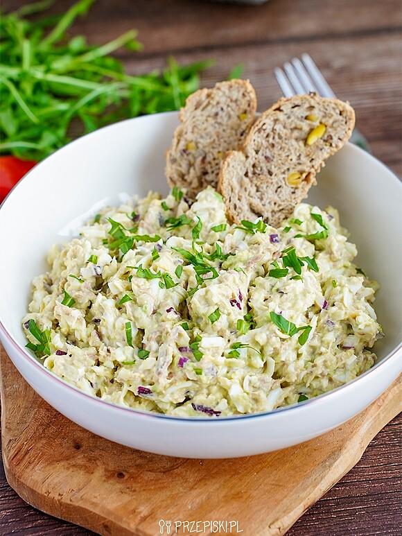 Pasta z tuńczyka i awokado