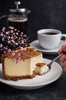 Sernik z ciasteczkami Lotus Biscoff