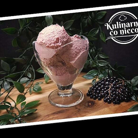Fit lody jogurtowe z czarnym bzem