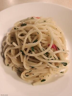 Spaghetti aglio e olio