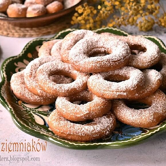 Oponki z ziemniaków kuchnia podkarpacka