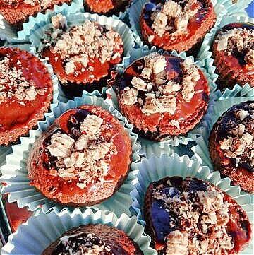 Muffinki z czekoladką Merci