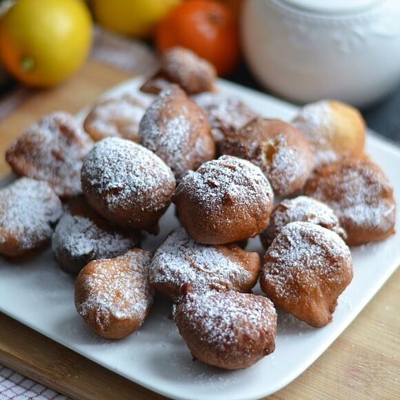Mini pączki jogurtowe