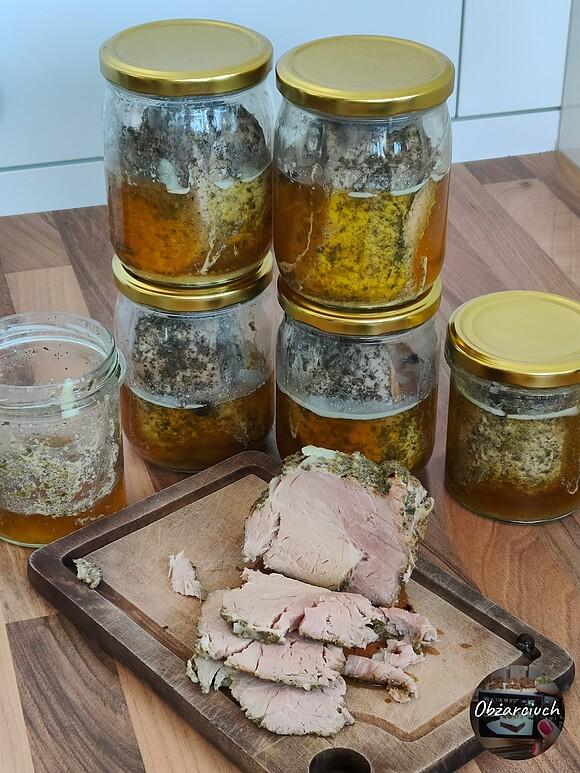 Schab ze słoika - soczyste i delikatne mięso na kanapki