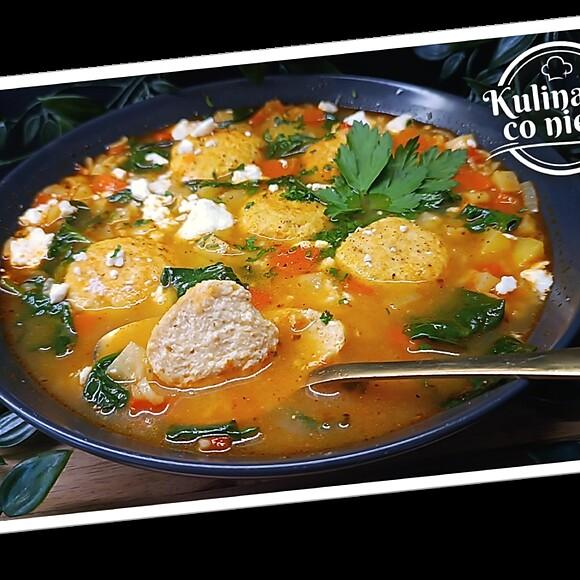 Fit zupa grecka z pulpecikami w multicookerze Tefal Cook4me