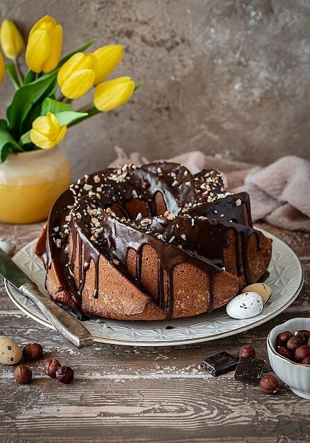 Babka orzech laskowy