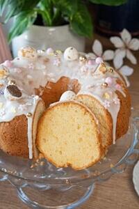 Babka cytrynowa majonezowa