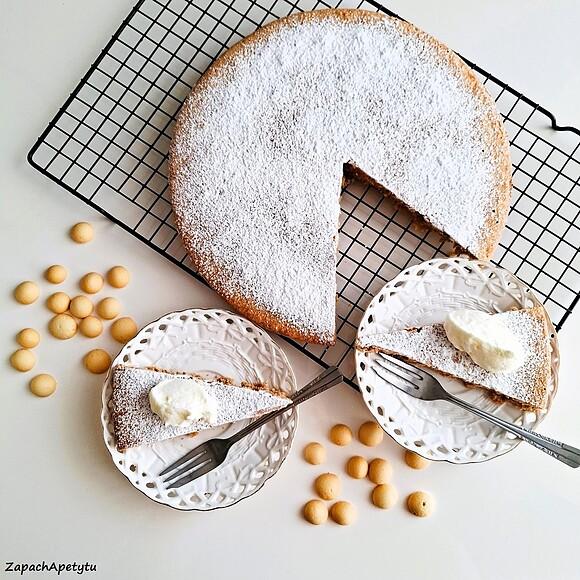 Torta de santiago - migdałowe ciasto z galicji