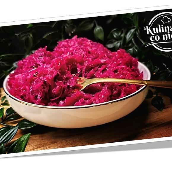 Kiszona czerwona kapusta fit