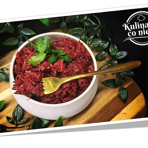 Bigos z czerwonej kiszonej kapusty w multicooker Tefal Cook4me